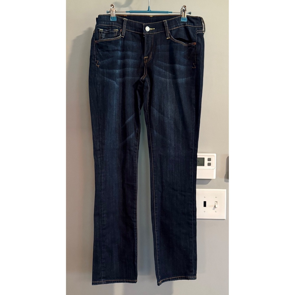 Lucky Brand Sweet N Straight Jeans Womens 6/28 Dark Wash Blue Denim 4684